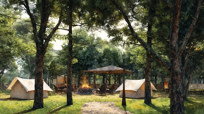 Camping area